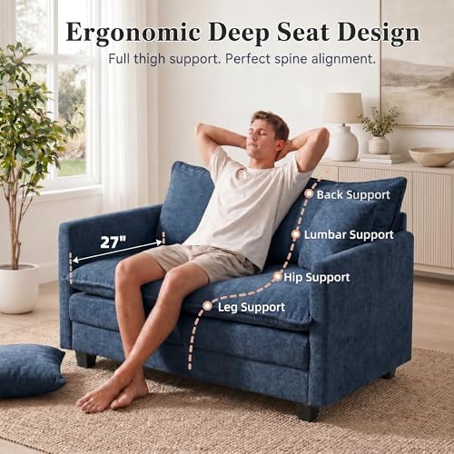2-Seater Cloud-Like Loveseat Sofa - Image 5