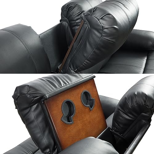 A Ainehome Living Room Furniture Set Leather Recliner Sofa Set Loveseat Chair - Image 6