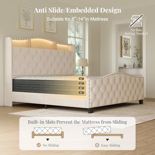 Belffin Platform Bed Frame - Image 5