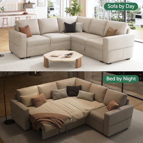 HONBAY Modular Sectional Sleeper Sofa - Image 3