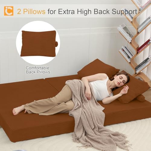 Comax Convertible Futon Sofa Bed - Image 5