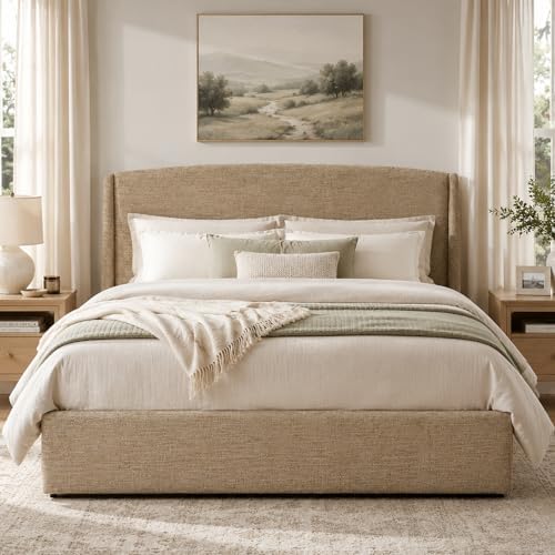 VELOCAVA Full Upholstered Storage Bed Frame by VELOCAVA
