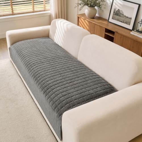 OHSIO Soft Plush Couch Cover for Sofa, Washable Milk Velvet Sofa Slipcover by OHSIO
