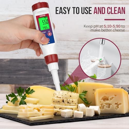 Smart pH Tester Strips for Food, Digital pH Meter for Canning - Image 3