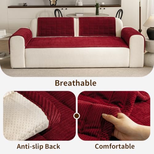 Couch Covers for Dogs, Non Slip Washable Pet Couch Covers for Sofa - Image 3