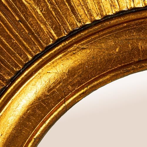 Creative Co-Op Gold Sunburst Mirror - Image 4