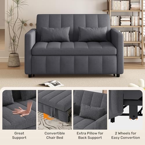 Nebuaegis Convertible Sofa Bed, Pull Out Couch - Image 6