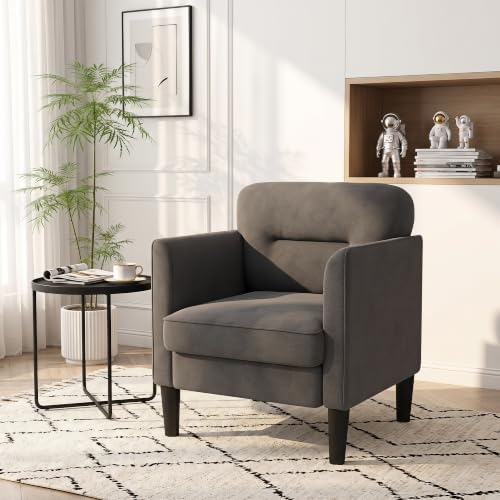Kromax Accent Chair for Living Room, Comfy Upholstered Armchair - Image 3