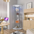 Beauty4U Corner Glass Display Cabinet by Beauty4U