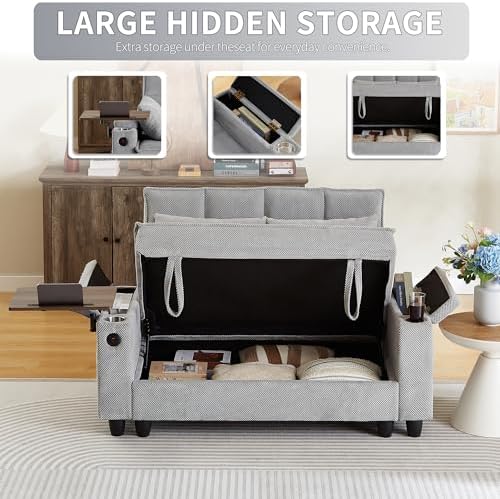hansones 61" Loveseat Sofa - Image 3