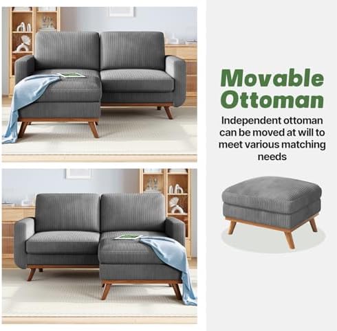 Vesgantti 68" Loveseat Sofa - Image 3