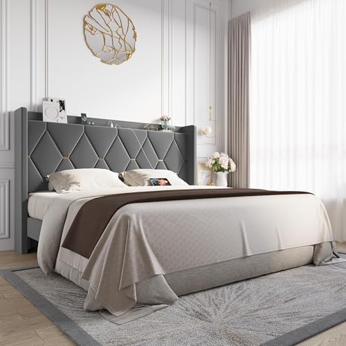 Allewie King Size Bed Frame by Allewie
