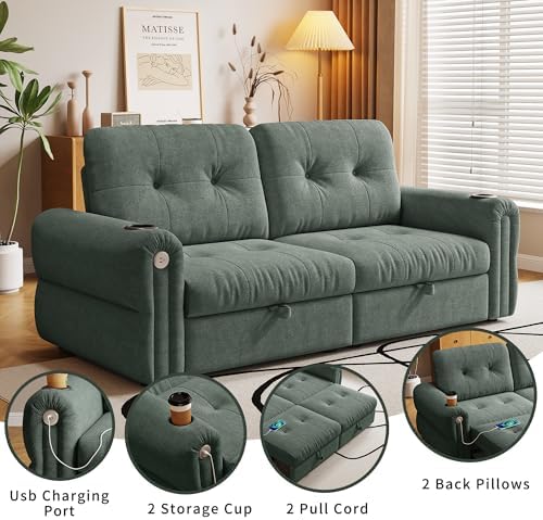 Queen Sleeper Sofa Bed - Image 4