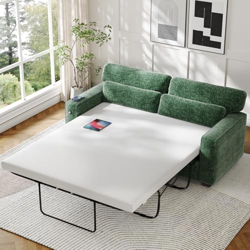 Marsail Pull Out Sofa Bed, Queen Size Sleeper Sofa - Image 2