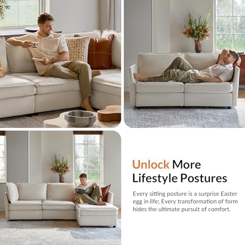 HULALA HOME Modular Sectional Sofa - Image 6