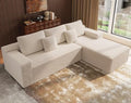 Boneless Couch Modular Sectional Sofa Cloud Couch by Cloud-LikeComfortYouCanFee