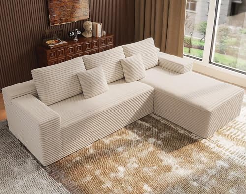 Boneless Couch Modular Sectional Sofa Cloud Couch by Cloud-LikeComfortYouCanFee