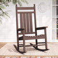 SERWALL Rocking Chair Outdoor, Comfortable Rocker by SERWALL