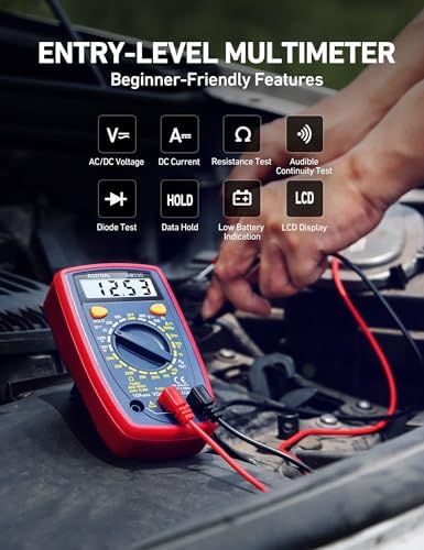 AstroAI Digital Multimeter Tester 2000 Counts - Image 2