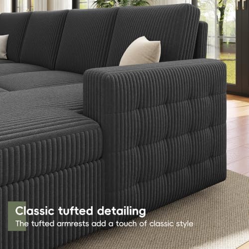 104" Sectional sleeper Sofa Bed, Pull Out Couch - Image 6