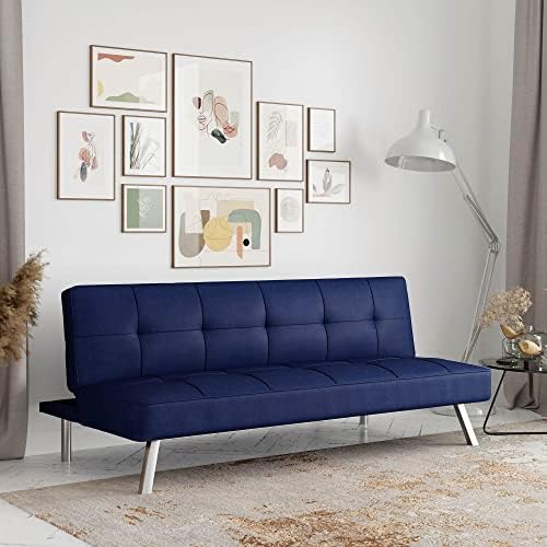 Serta® Rane Futon Sofa Bed 66.1", 3-in-1 Convertible Couch Sleeper by SertaDreamConvertibles