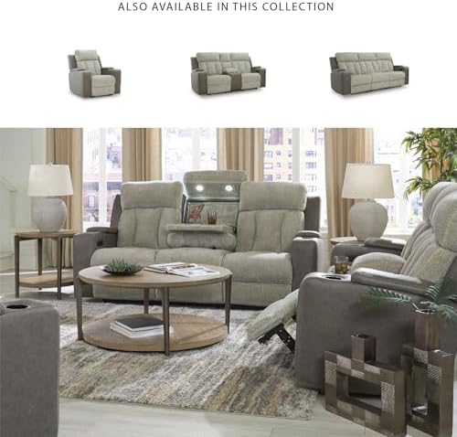 Signature Design by Ashley Power Reclining Loveseat - Image 6