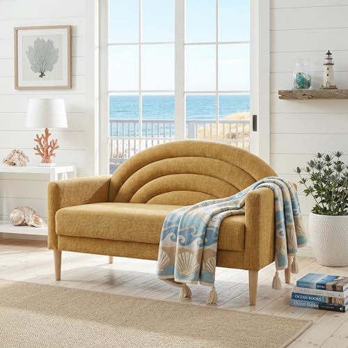 49" Small Loveseat Sofa for Small Spaces, Office Couch by QNZK