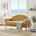 49" Small Loveseat Sofa for Small Spaces, Office Couch by QNZK