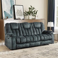EBELLO Reclining Sofa for Living Room, Extra Wide Modern Overstuffed 3 Seat by EBELLO