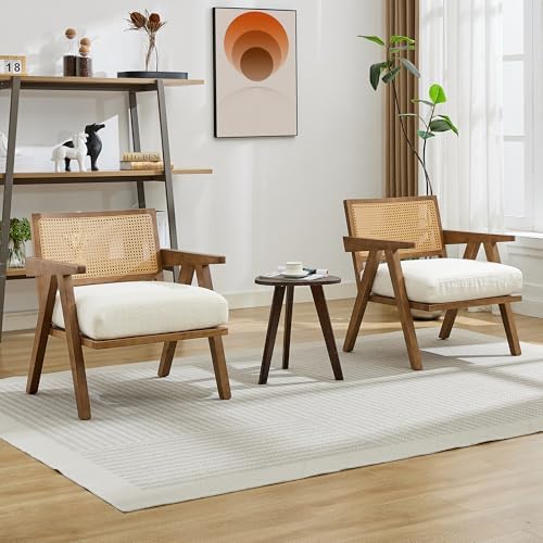 GarveeHome Mid-Century Farmhouse Accent Chair - Image 7