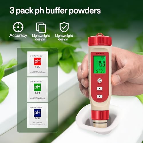 VIVOSUN 4-in-1 Digital pH Meter - Image 4