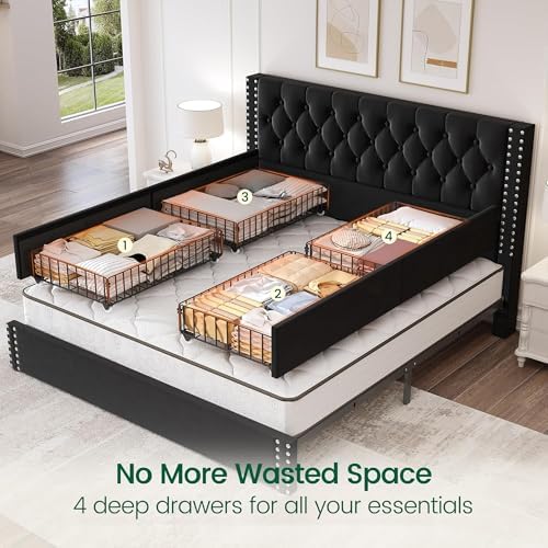 LARMACE Bed Frame King Size - Image 4