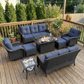 LayinSun 8 Piece Wicker Outdoor Furniture Set by LayinSun