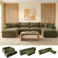 WEUP 170" Oversized Modular Sectional Sofa, Boneless Couch by Unknown