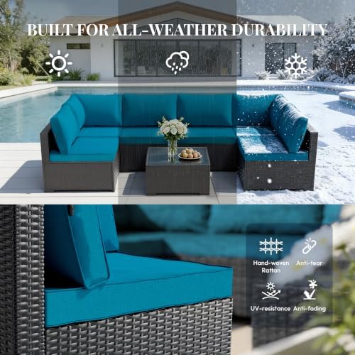 WWR Patio Furniture Set 10 Piece - Image 6