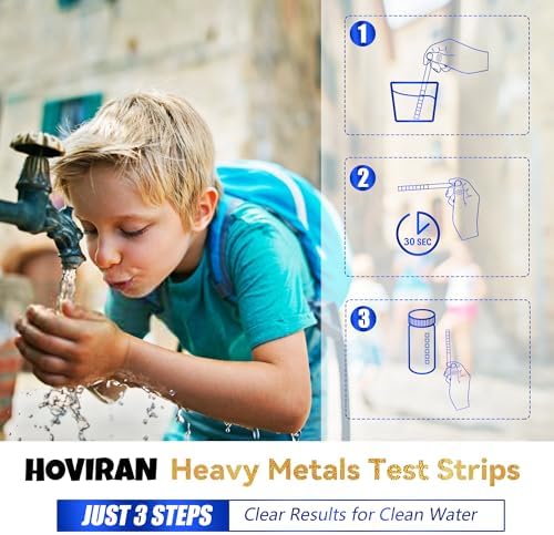 Heavy Metals Water Test Strips, 8 in 1 Home Water Test - Image 4