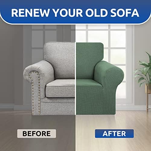 KEKUOU Stretch Chair Sofa Slipcover, Single Couch Cover - Image 5