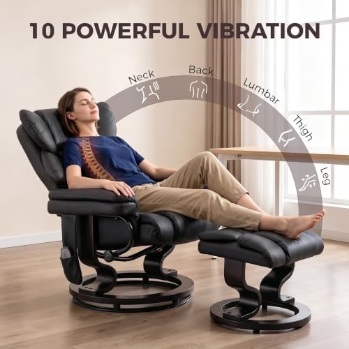 HOMCOM Massage Recliner Chair - Image 4