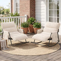 Oversized Corduroy Rocking Chair by PATAVOT