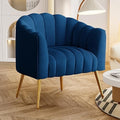 Dewhut Oversized Pumpkin Couch Accent Chair, Modern Comfy Velvet Upholstered by FocusOnQualityFurniture