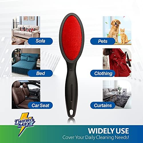Twinko Max Lint Brush for Pet Hair, Reusable Lint Remover for Clothes - Image 3