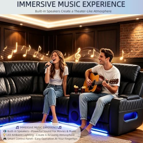 Power Reclining Sectional Sofa - Image 4
