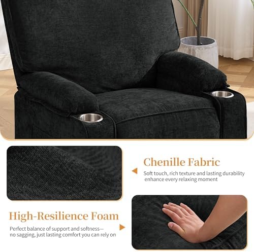 Korser Recliner Chair, Nursery Rocking Chairs - Image 6
