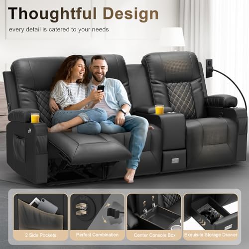 3 Seat Recliner Sofa and 2PC Recliner Chairs - Image 3