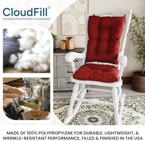 Klear Vu The Gripper Non-Slip Rocking Chair Cushion Set - Image 5