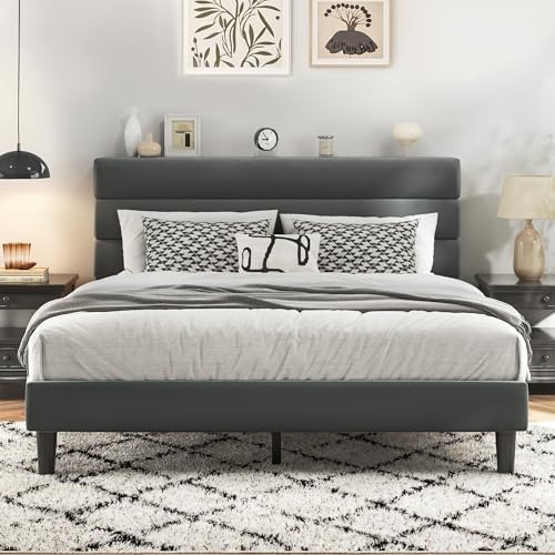 Fluest Queen Size Bed Frame, Platform Bed Frame by Fluest