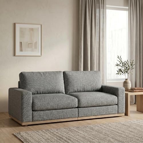 Sunny Heart 86" Modern Loveseat Sofa - Image 3