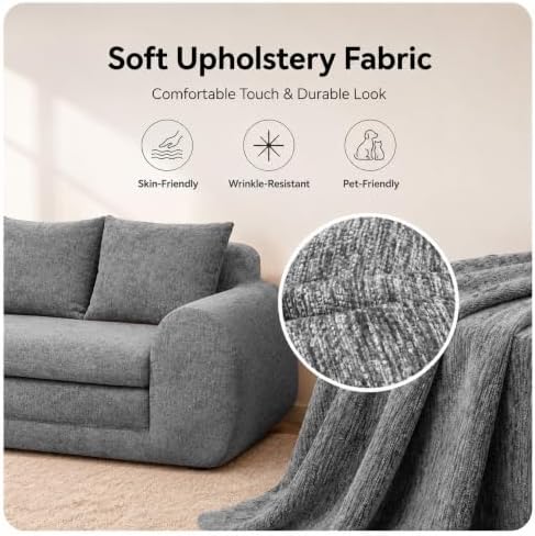 Fold Out Chair Bed, Folding Sofa Bed, 2 in 1 Convertible Sleeper Chair Bed - Image 4