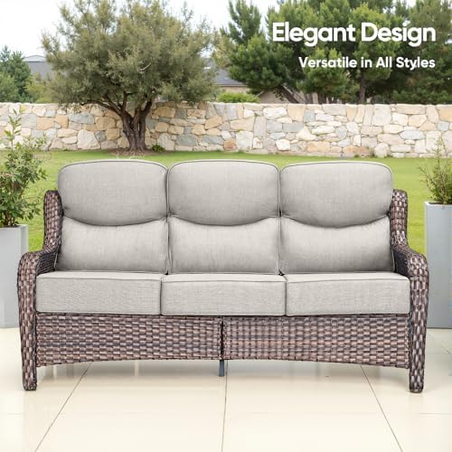 Swivel Patio Chairs sofa Set of 5 - Image 5