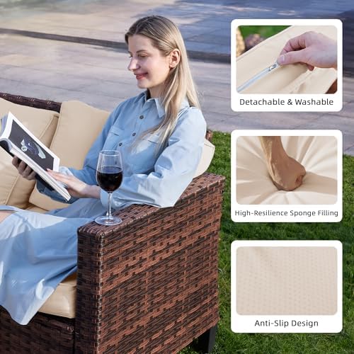 UDPATIO 5 Pieces Patio Furniture Set - Image 6